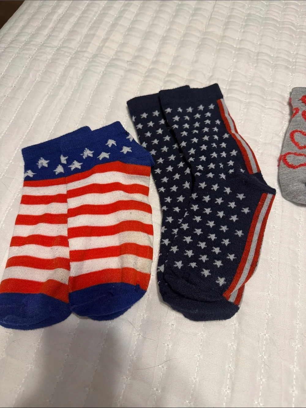Assorted holiday socks-19 pairs